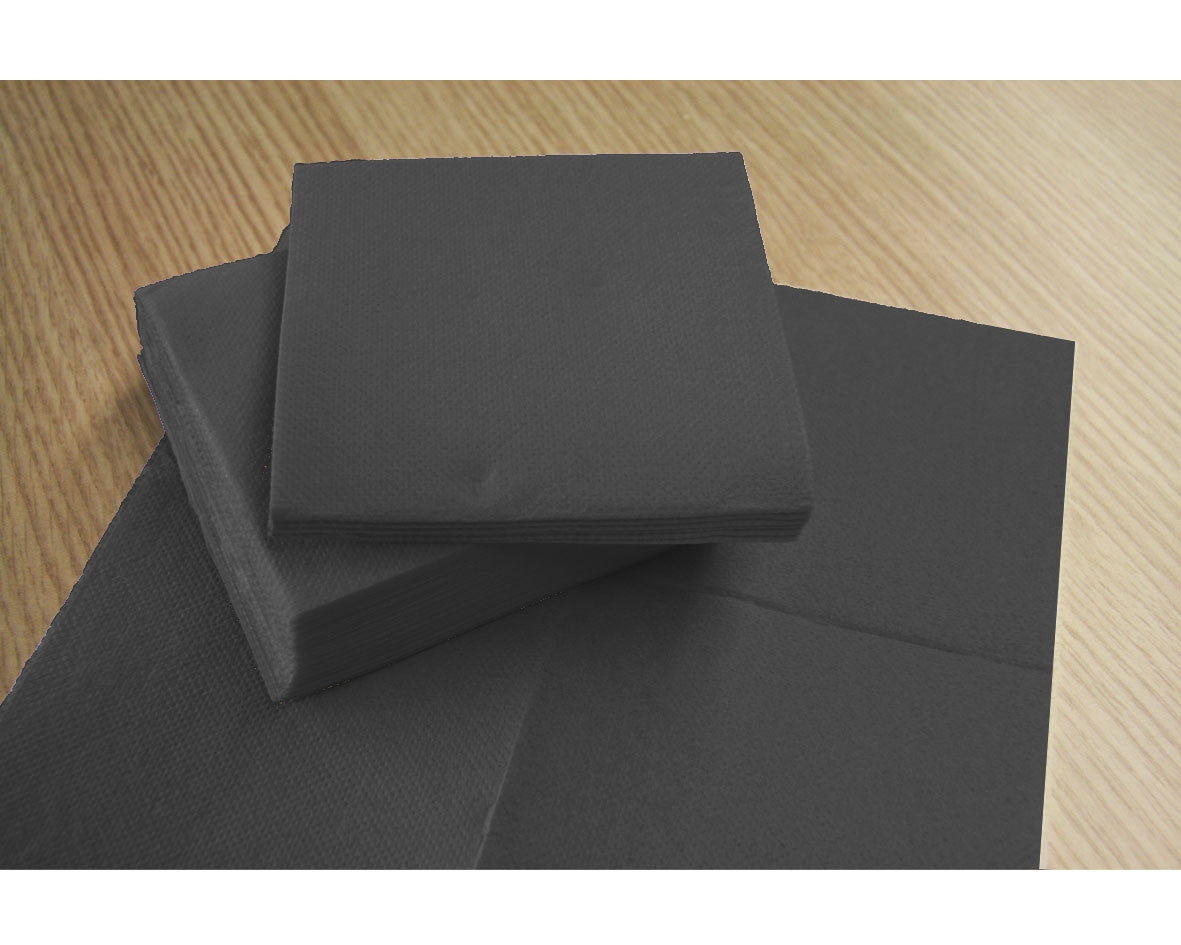 SERVILLETAS P&P 14202 - 40x40 NEGRA (1800 UNID.) - assortiment