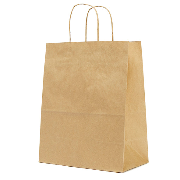 Bolsa con asa color kraft