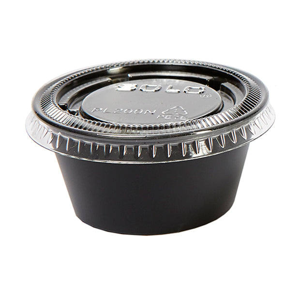 MINI TARRINA 2oz/6ml.B200 BLACK.2500u