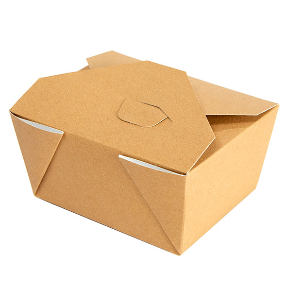 CAJAS AMERICANAS MICROONDABLES 750 ML 11,3x9x6,4 CM NATURAL(450 UNID.)