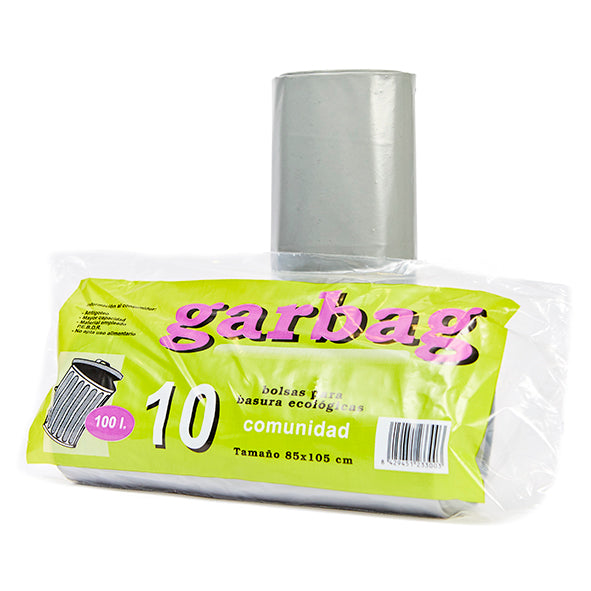 B.BASURA 85X105 GARBAG G.175 GRIS 150u - assortiment
