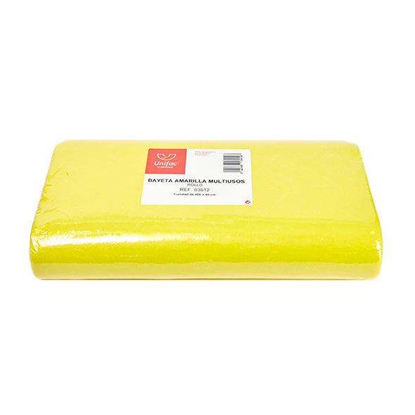 BAYETA AMARILLA UNIFAC 40x38