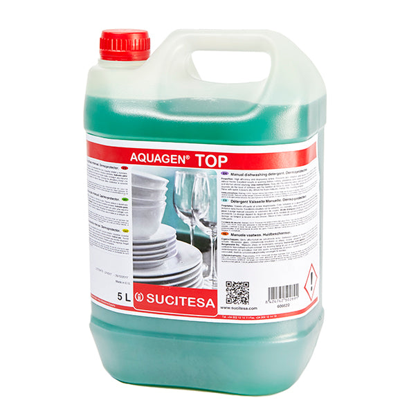 DETERGENTE VAJILLA CONCEN.DERM.TOP 5Kg - assortiment