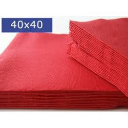 SERVILLETA P&P 40x40 ROJA (1000 UNID.) - assortiment