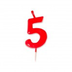 VELA TARTA Nº5 12u - assortiment