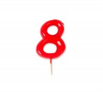 VELA TARTA Nº8 12u - assortiment