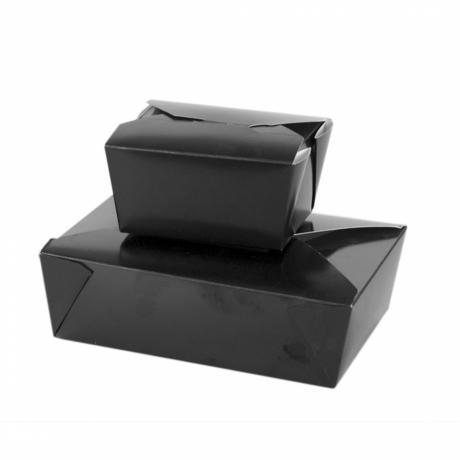 CAJAS AMERICANAS MICROONDABLES 1500 ML 19,7x14x4,6 CM NEGRO (200 UNID.)