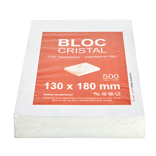 BLOC CRISTAL 13X18 PACK 3x500